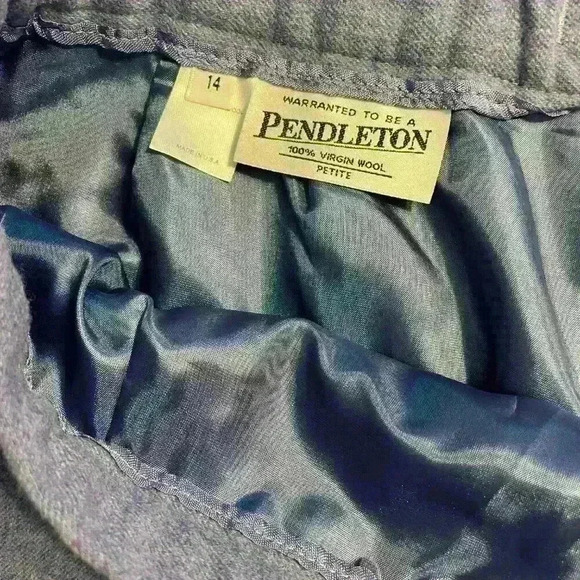 Pendleton Wool Pencil Skirt 14 with Pockets - Picture 2 of 6